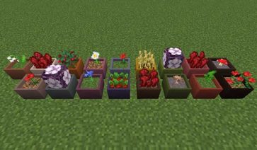 Botany Pots Mod para Minecraft 1.16.5, 1.15.2 y 1.14.4