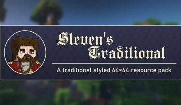 Steven's Traditional Texture Pack para Minecraft 1.18, 1.17 y 1.16