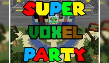 Super Voxel Party Map para Minecraft 1.17 y 1.16