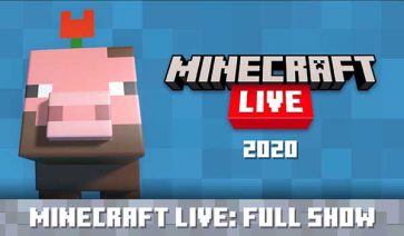 Vídeo Minecraft Live 2020