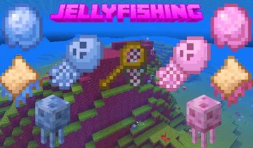 Jellyfishing Mod para Minecraft 1.16.5 y 1.15.2