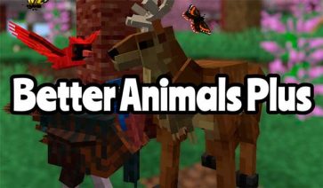 Better Animals Plus Mod para Minecraft 1.19.2, 1.18.2, 1.16.5 y 1.12.2