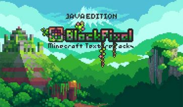 Blockpixel Texture Pack para Minecraft 1.19, 1.18, 1.16 y 1.12