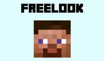 FreeLook Mod para Minecraft 1.16.5, 1.14.4, 1.13.2 y 1.12.2