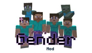 Gender Mod para Minecraft 1.18.2, 1.17.1, 1.16.5 y 1.12.2