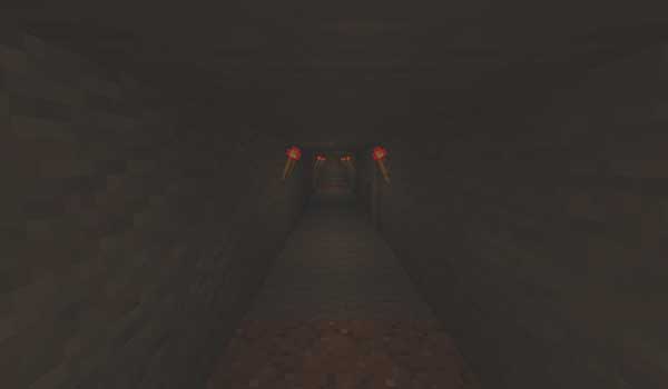 Imagen donde podemos ver una de las minas misteriosas que se generarán tras instalar el mod The Legend of Herobrine.