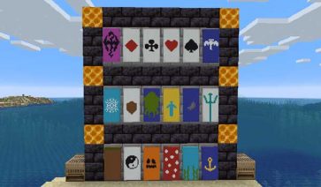 Additional Banners Mod para Minecraft 1.19, 1.18.2, 1.16.5 y 1.12.2