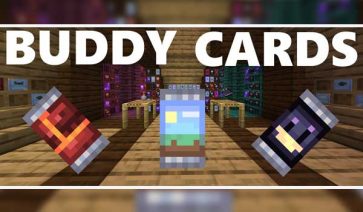Buddycards Mod para Minecraft 1.18.2, 1.17.1 y 1.16.5