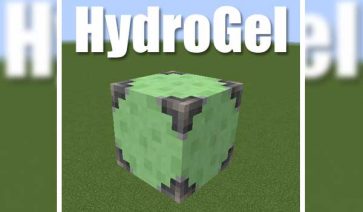 HydroGel Mod para Minecraft 1.16.5 y 1.12.2