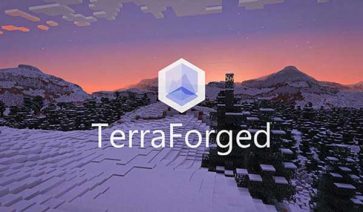 TerraForged Mod para Minecraft 1.18.2, 1.16.5 y 1.15.2