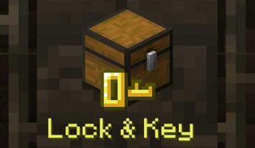 Lock & Key Mod para Minecraft 1.19.2, 1.18.2, 1.16.5 y 1.15.2