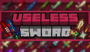 Useless Sword Mod para Minecraft 1.19.2, 1.18.2, 1.16.5 y 1.12.2