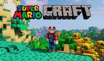 Super Mario Craft Texture Pack para Minecraft 1.19, 1.18 y 1.16
