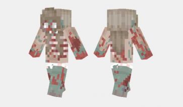 Zombie Girl Skin para Minecraft