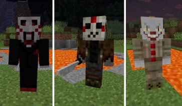 Horror Movie Monsters Mod para Minecraft 1.16.5, 1.15.2 y 1.12.2
