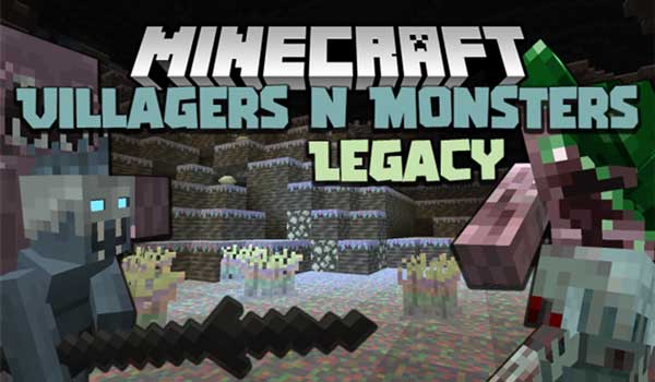 Villagers And Monsters 1.16.4 y 1.16.5