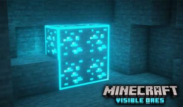 Visible Ores Texture Pack para Minecraft 1.18, 1.17, 1.16 y 1.15