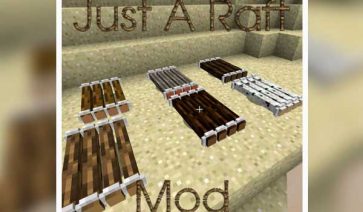 Just A Raft Mod para Minecraft 1.19.2, 1.18.2, 1.17.1 y 1.16.5