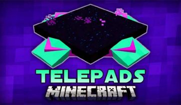 TelePads Mod para Minecraft 1.19.2, 1.18.2, 1.17.1, 1.16.5 y 1.12.2