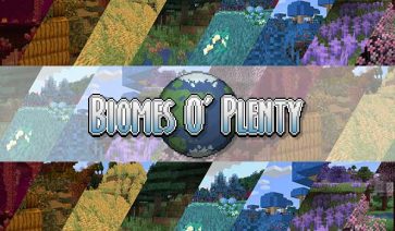 Biomes O’ Plenty Mod para Minecraft 1.20, 1.19.2, 1.18.2 y 1.16.5