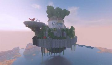 Castle in the Sky Mod para Minecraft 1.19.2, 1.18.2, 1.17.1 y 1.16.5