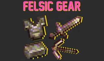 Felsic Gear Mod para Minecraft 1.17.1 y 1.16.5