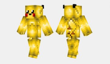 Pikachu Skin para Minecraft