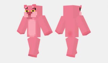 Pink Panther Skin para Minecraft