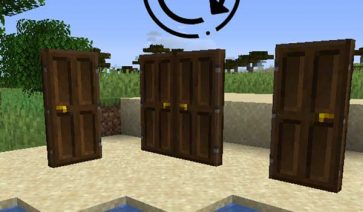 Automatic Doors Mod para Minecraft 1.18.2, 1.17.1, 1.16.5 y 1.12.2