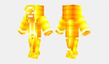 Golden Wizard Skin para Minecraft