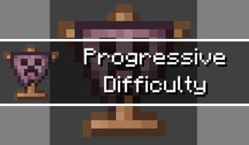 Majrusz’s Progressive Difficulty Mod para Minecraft 1.19, 1.18.2 y 1.16.5