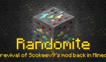 Randomite Mod para Minecraft 1.19.2, 1.18.2, 1.17.1 y 1.16.5
