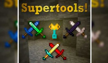 Super Tools Mod para Minecraft 1.17.1, 1.16.5 y 1.15.2