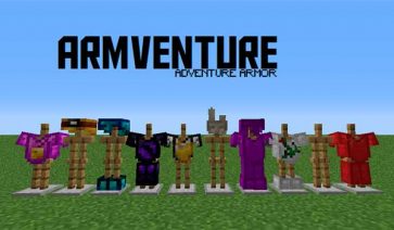 Armventure Mod para Minecraft 1.18.1, 1.17.1 y 1.16.5