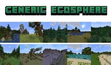 Generic Ecosphere Mod para Minecraft 1.17.1