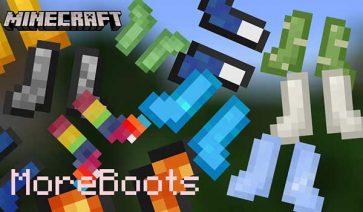 More Boots Mod para Minecraft 1.18.2, 1.17.1 y 1.16.5