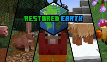 Restored Earth Mod para Minecraft 1.18.2, 1.17.1 y 1.16.5