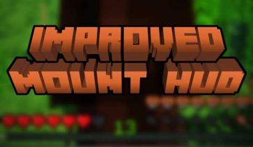 Improved Mount HUD Mod para Minecraft 1.18.2 y 1.16.5