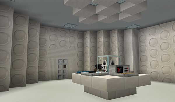 Imagen donde podemos ver el interior de la TARDIM que podremos crear con este mod instalado.
