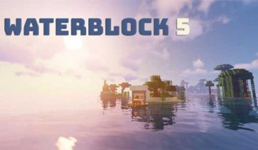 WaterBlock Map para Minecraft 1.18, 1.16 y 1.15