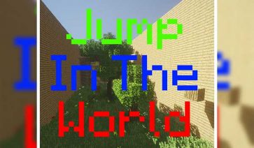Jump In The World Map para Minecraft 1.18, 1.17 y 1.12
