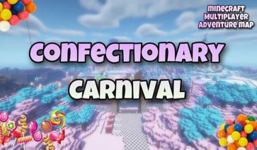 Confectionary Carnival Map para Minecraft 1.18
