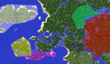 Map Frontiers Mod para Minecraft 1.18.2, 1.17.1, 1.16.5 y 1.12.2