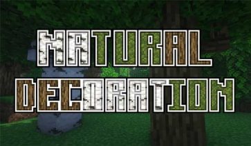 Natural Decoration Mod para Minecraft 1.18.2