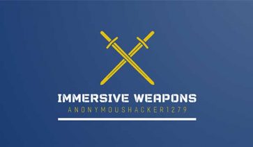 Immersive Weapons Mod para Minecraft 1.19, 1.18.2, 1.17.1 y 1.16.5