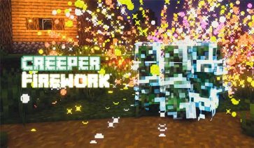 Creeper Firework Mod para Minecraft 1.19.2 y 1.18.2