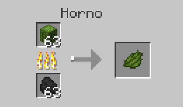 Imagen donde podemos ver cómo se fabrica el tinte verde en Minecraft.