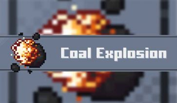 Coal Explosion Mod para Minecraft 1.19.2, 1.18.2, 1.16.5 y 1.12.2