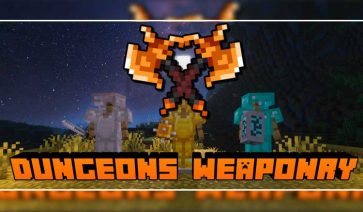 Dungeons Weaponry Mod para Minecraft 1.19.2, 1.18.2 y 1.16.5