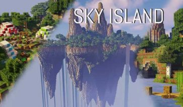 Sky Islands Map para Minecraft 1.19, 1.18, 1.16 y 1.12
